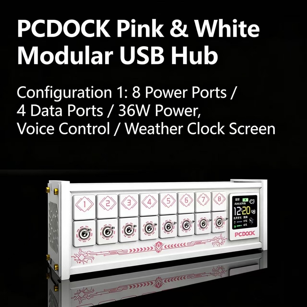 PCDOCK Block USB Desktop Power - đánh giá và giá Desk Setup For Laptop