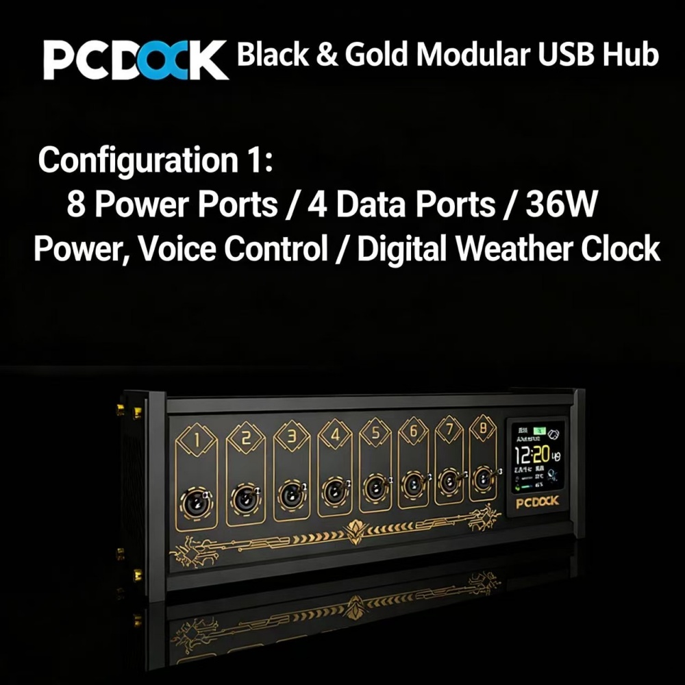 PCDOCK Block USB Desktop Power - đánh giá và giá Desk Setup For Laptop