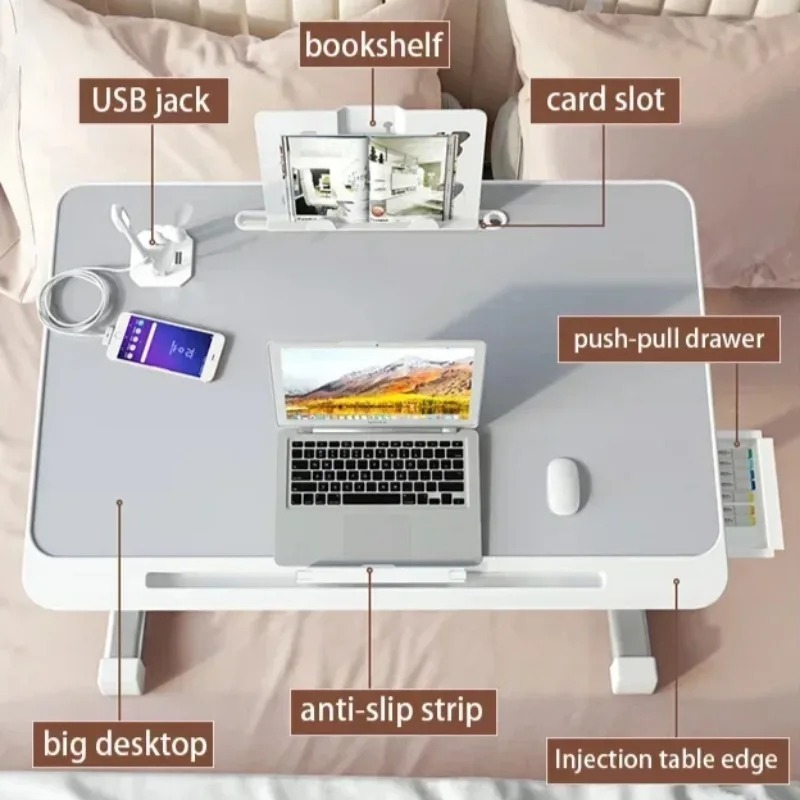 Laptop Bed Tray Table Adjustab - đánh giá và giá Desk Setup For Laptop