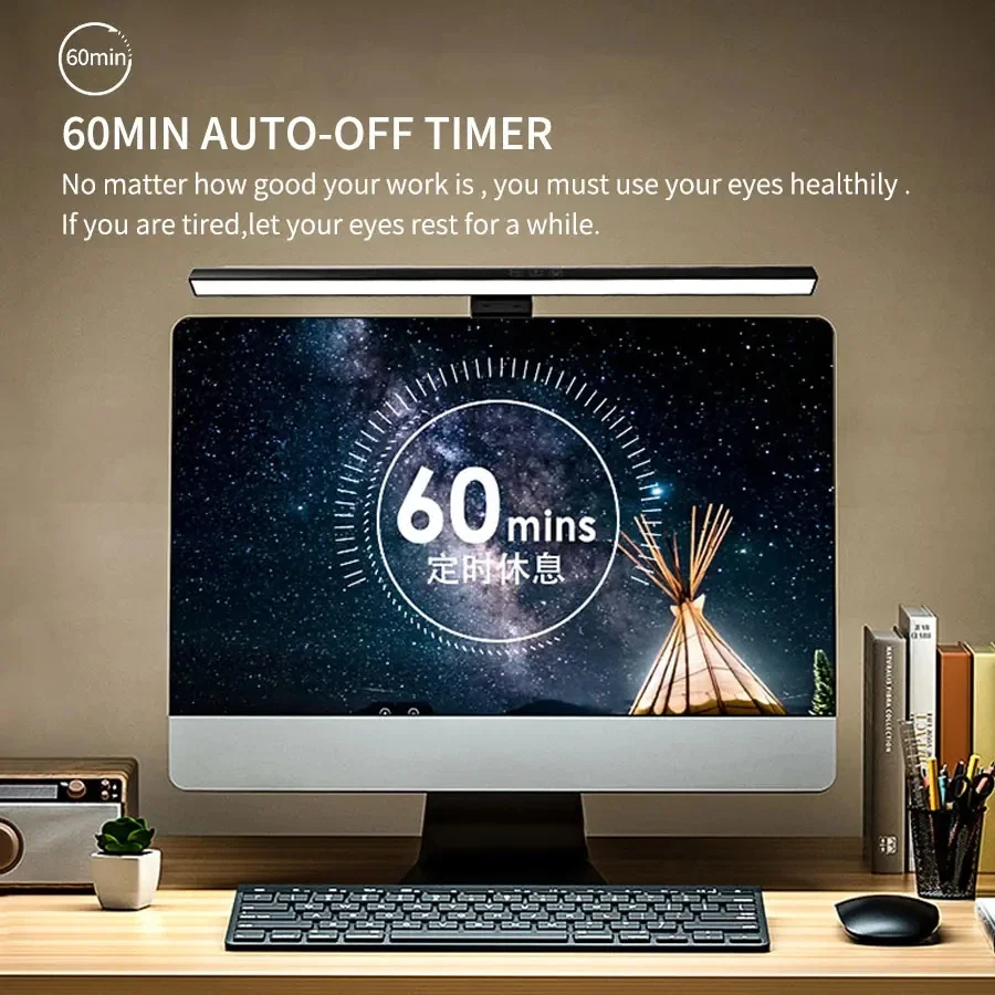 33cm 50cm LED Monitor Light Re - đánh giá và giá Desk Setup Pegboard