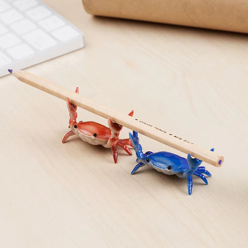 Funny Crab Pen Holder Desktop  - đánh giá và giá Desk Setup Aesthetic