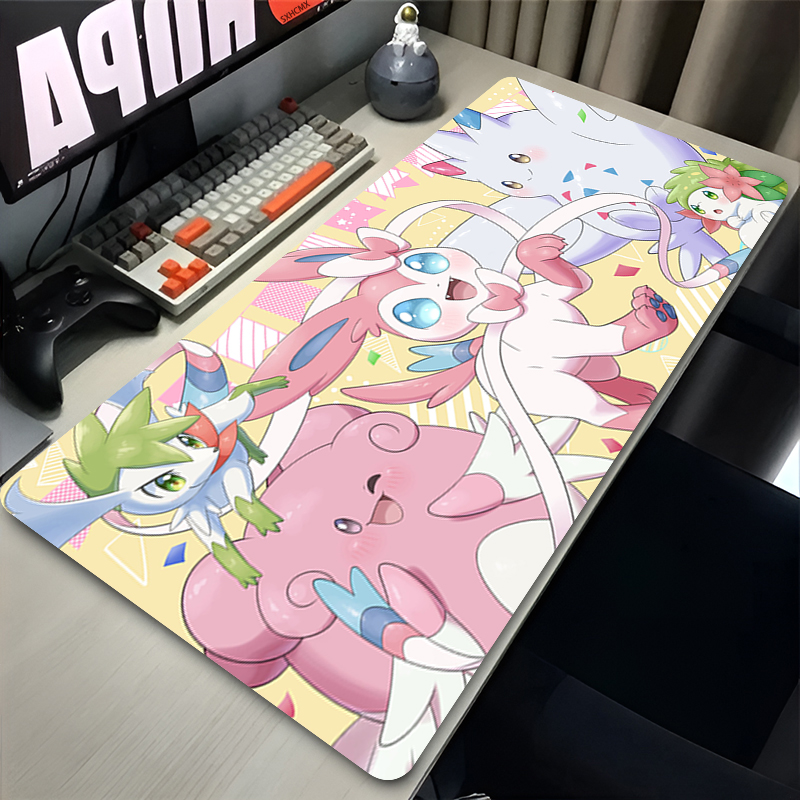 Large Pink Cute Mousepad XXL G - đánh giá và giá Desk Setup Mat
