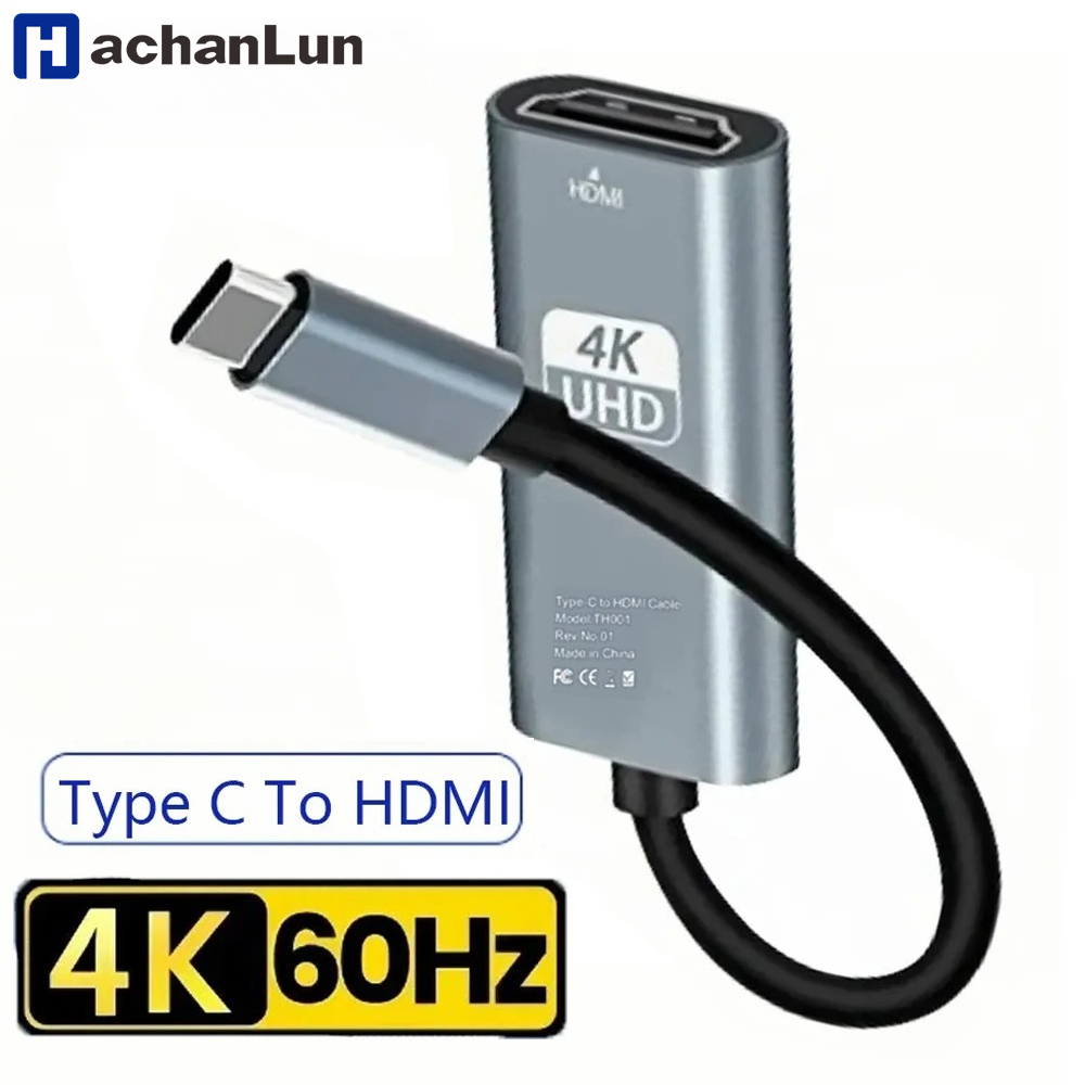 4K 60Hz  Type C to HDMI Adapte - đánh giá và giá Desk Setup Usb Hub