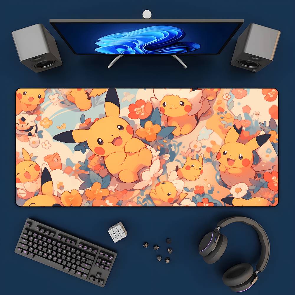 Pokemon Mouse Pad Large Gaming - đánh giá và giá Desk Setup Pc And Laptop