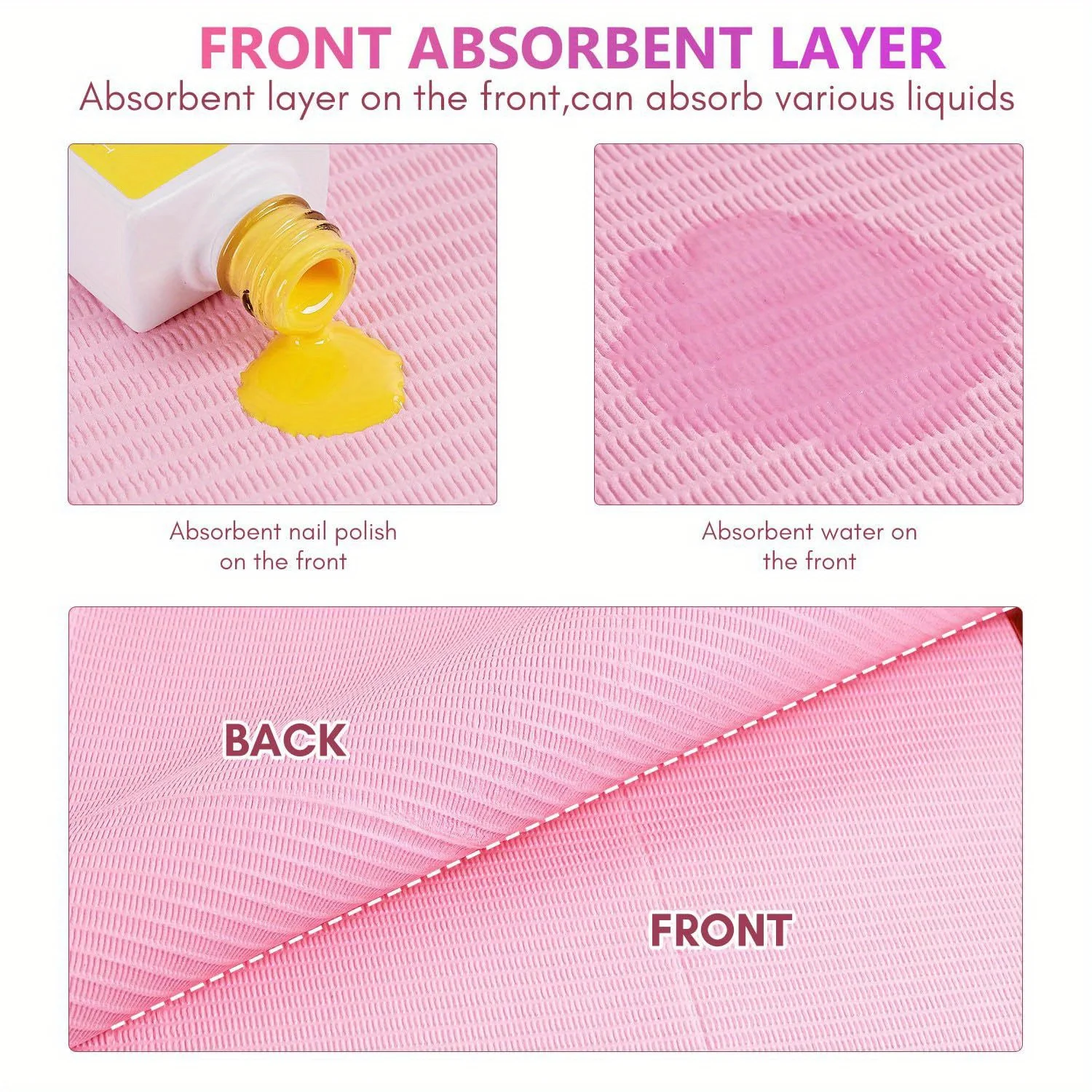 Disposable Nail Mats: 50Pcs Pi - đánh giá và giá Desk Setup Clean