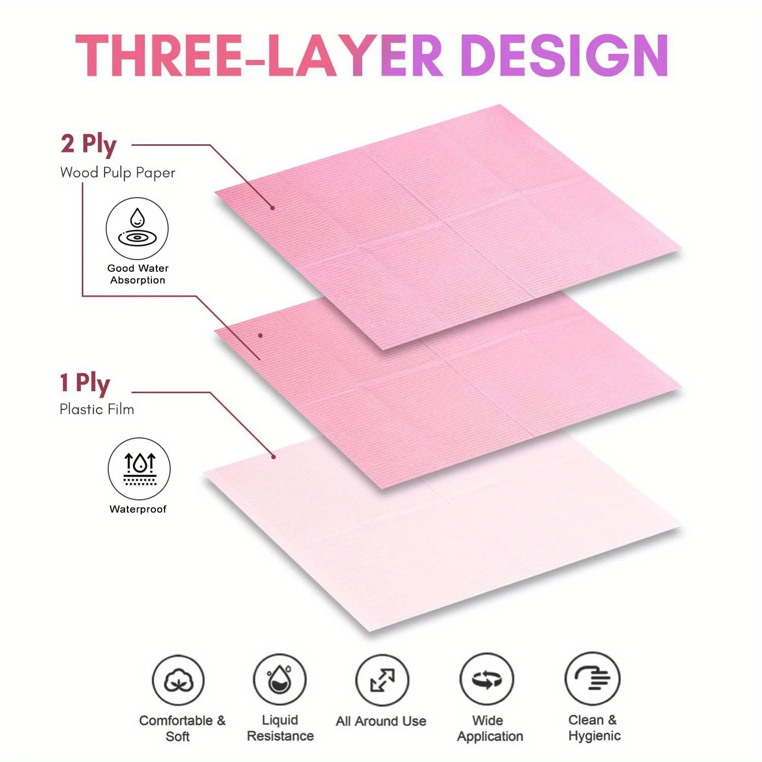 Disposable Nail Mats: 50Pcs Pi - đánh giá và giá Desk Setup Clean
