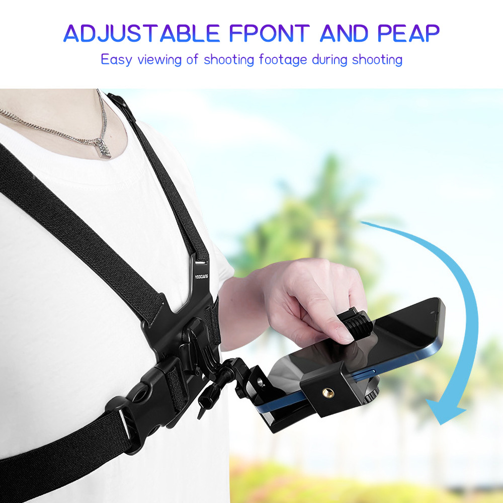 Chest Mount Phone Strap Holder - đánh giá và giá Dual Phone Holder