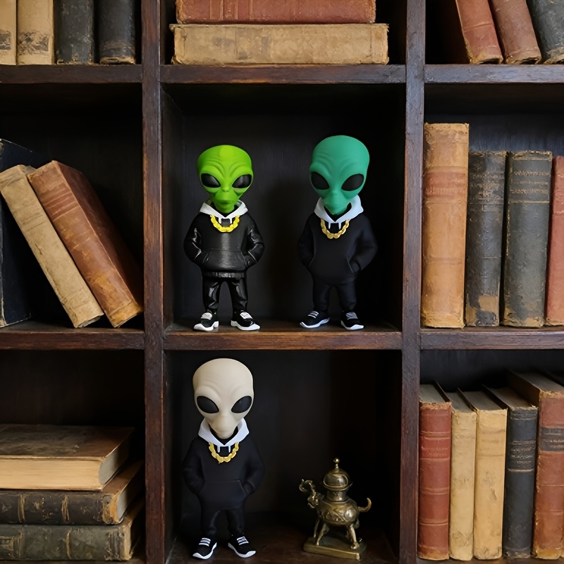 1 Piece Green Alien Figure wit - đánh giá và giá Desk Setup Design